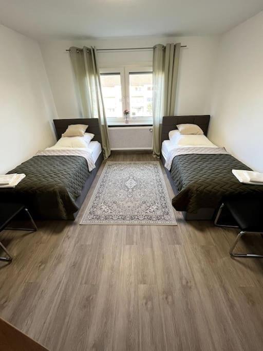 Familienwohnung Naehe Europapark, Messe, Gifiz See Offenburg Eksteriør bilde